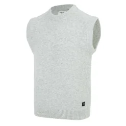 Crew Neck Sleeveless Sweater Vest Men