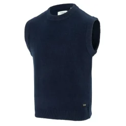 Crew Neck Sleeveless Sweater Vest Men