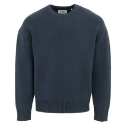 Crew Neck Sweater Knitted Jumper Men