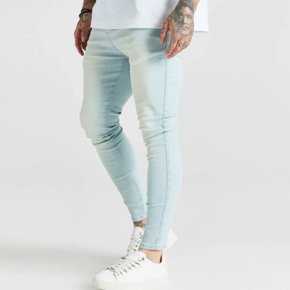 Distressed Skinny Jeans Mens