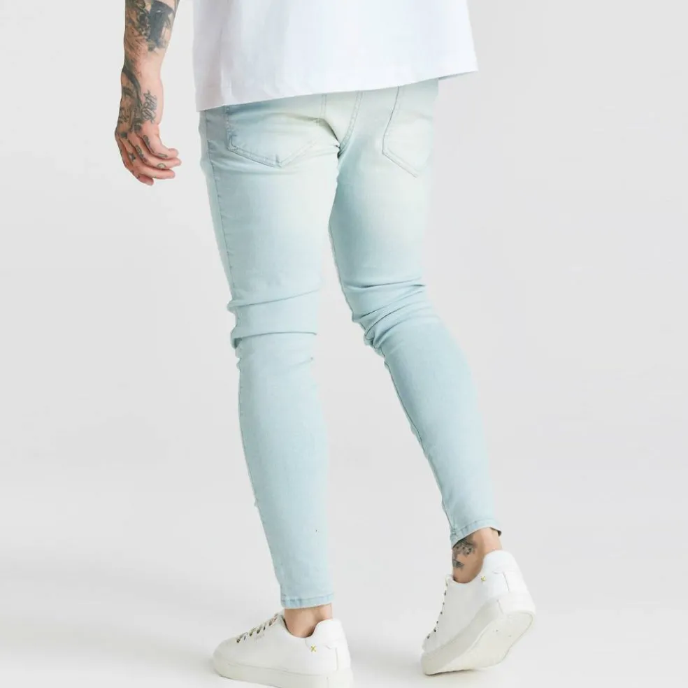 Distressed Skinny Jeans Mens