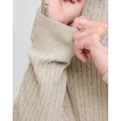 Emil Cable Knit Jumper Mens