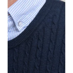 Emil Cable Knit Jumper Mens