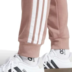 Essentials Fleece Tapered Cuff 3-Stripes Joggers