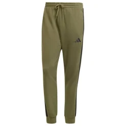 Essentials Fleece Tapered Cuff 3-Stripes Joggers