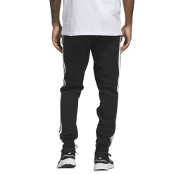 Essentials Fleece Tapered Cuff 3-Stripes Joggers