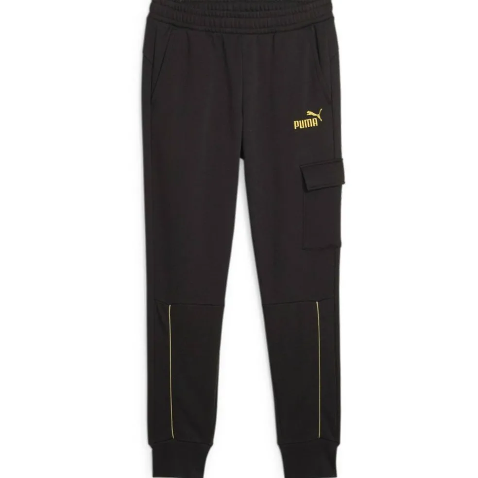 Ess+ Minimal Gold Cargo Pants Joggers Mens