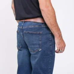 Firetrap Belted Jeans Mens