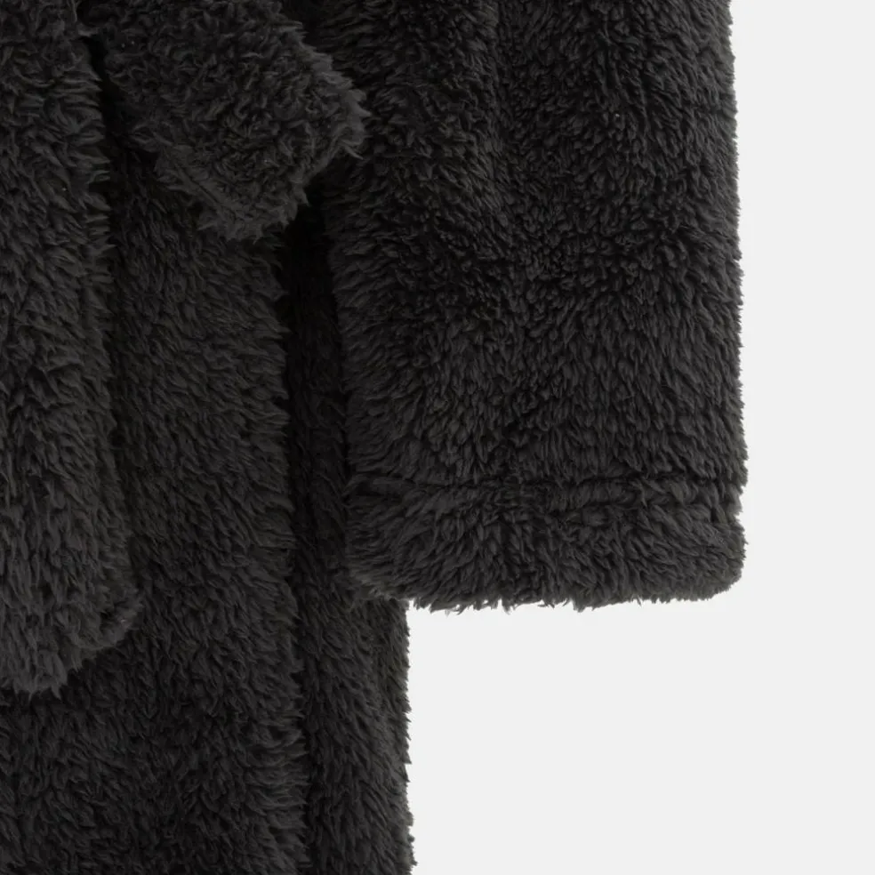 Fleece Plain Robe Men