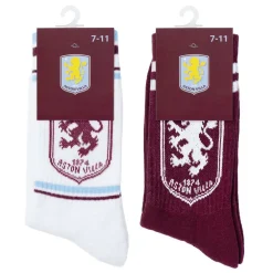 Football Officially Licensed Socks 2-Pack Size 7-11 Unisex