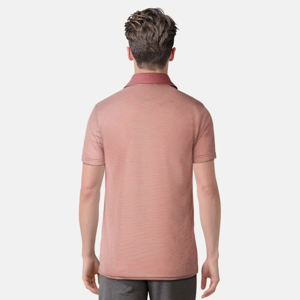 Golf Microstripe Polo Shirt