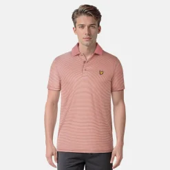 Golf Microstripe Polo Shirt