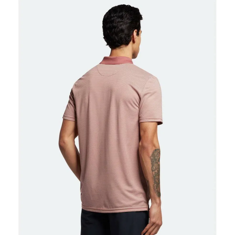 Golf Microstripe Polo Shirt