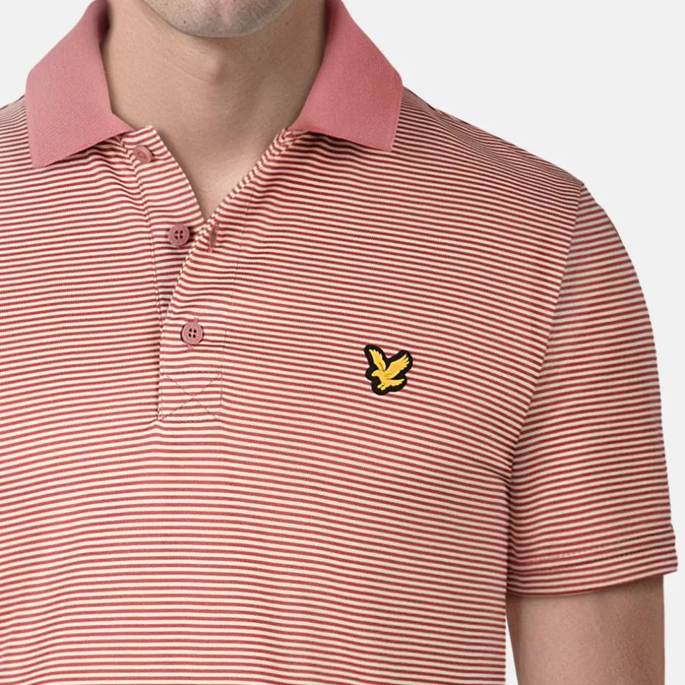Golf Microstripe Polo Shirt