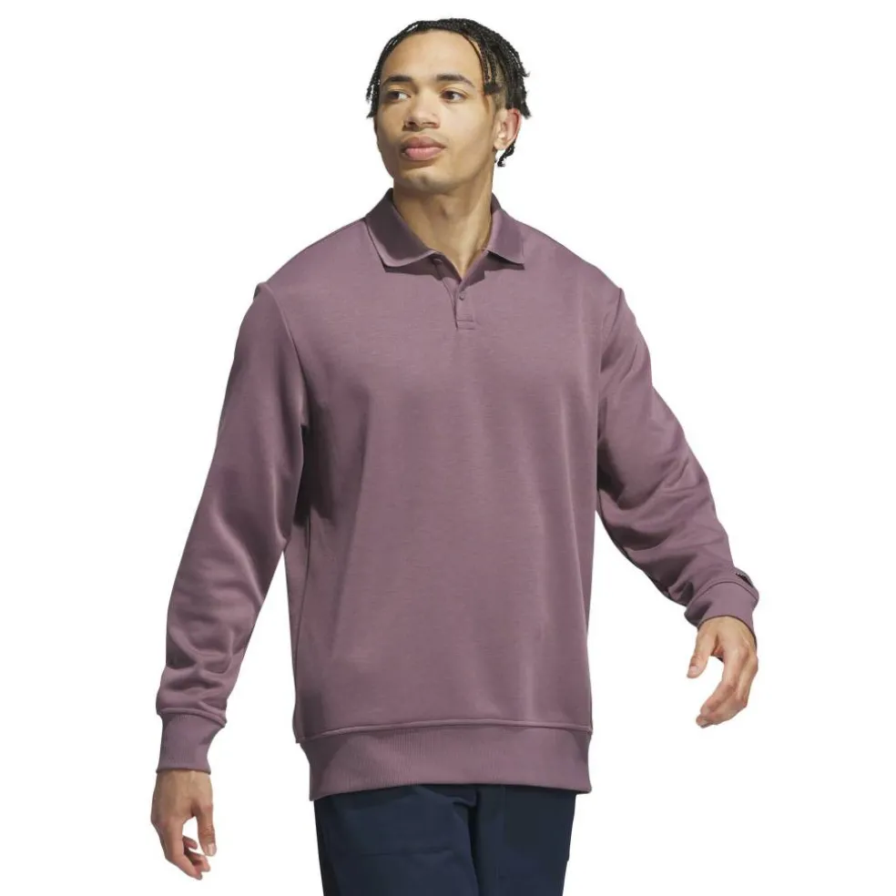 Go-To Long Sleeve Polo Shirt Mens
