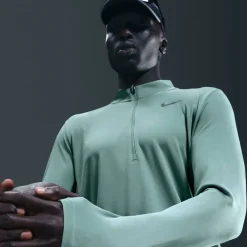 Half Zip Core Long Sleeve Running Top Mens