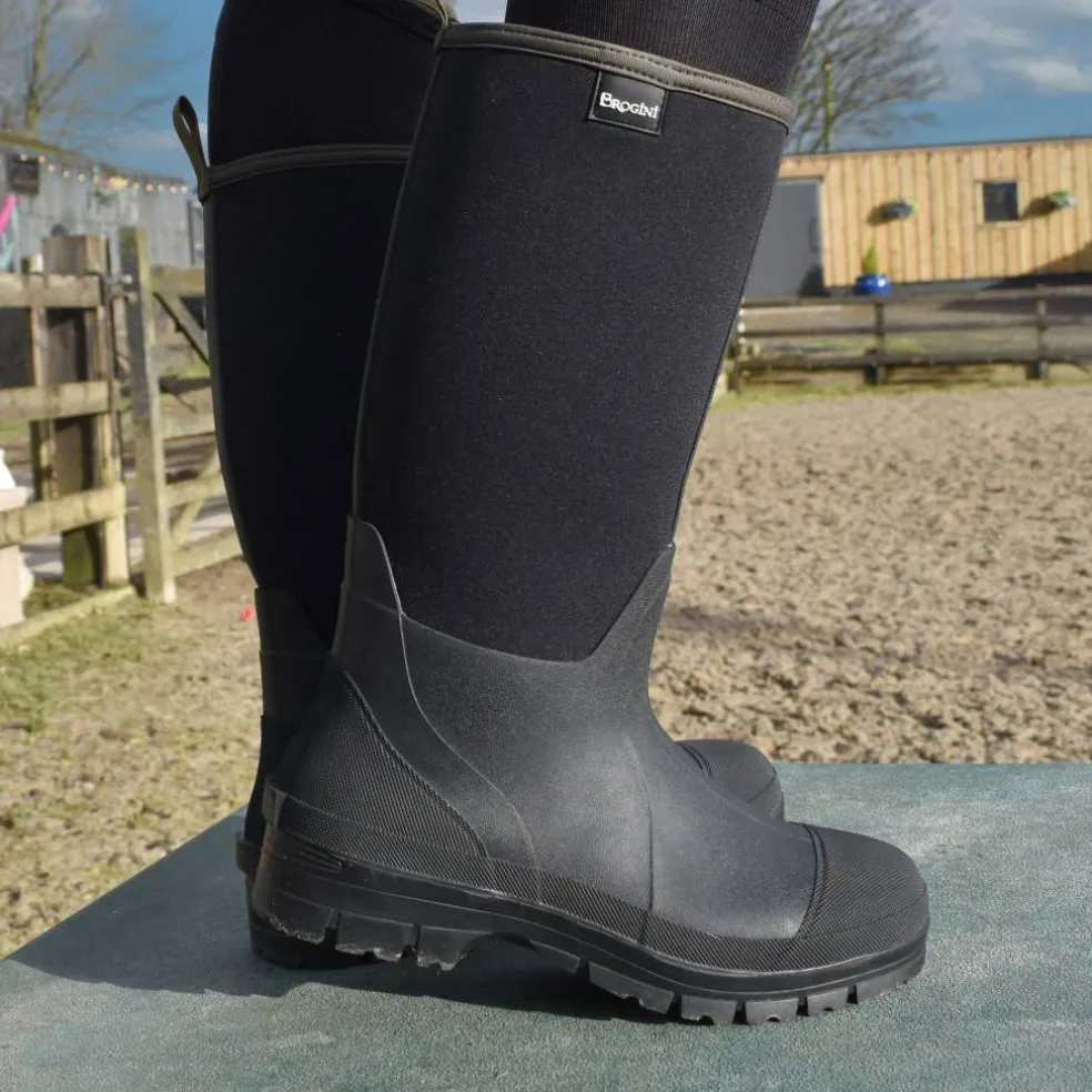 Hawkswick Mens Neoprene Mucking-Out Welly