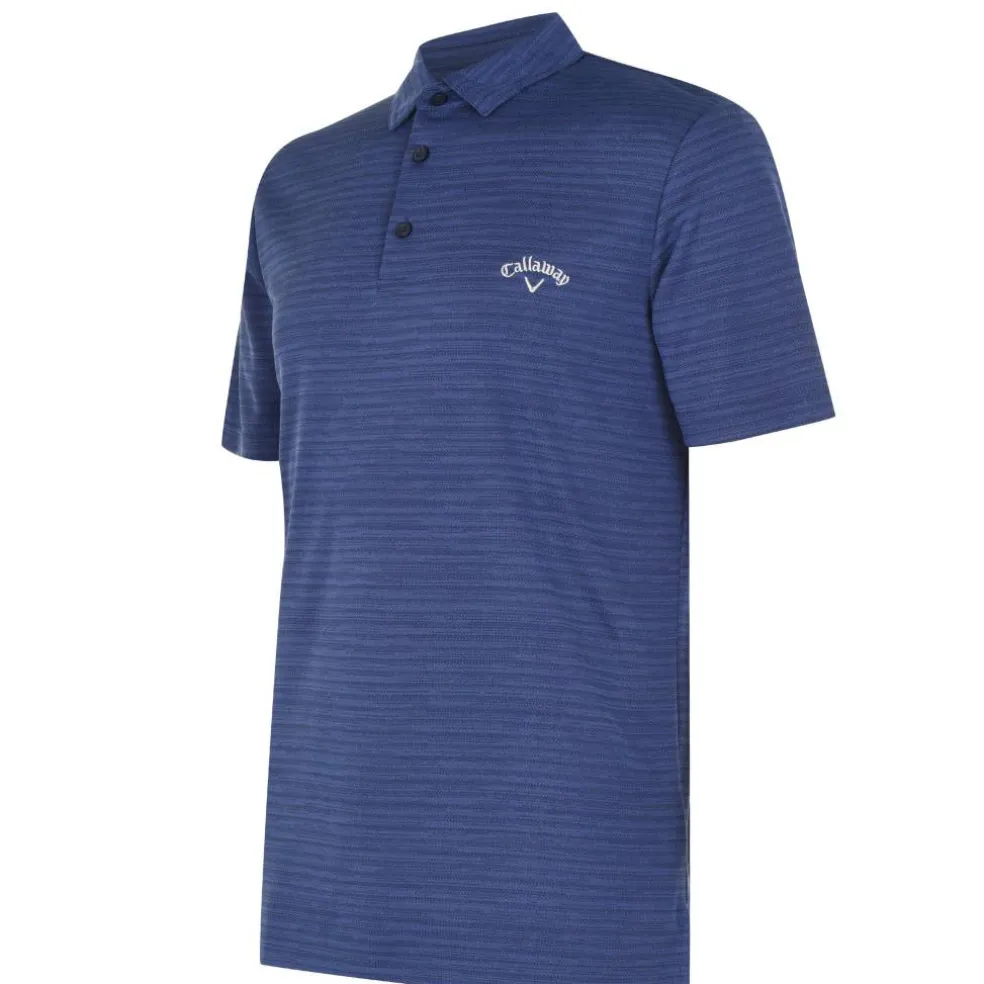 Herringbone Golf Polo Shirt Mens