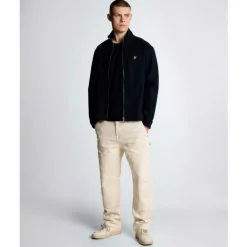 High Neck Twill Jacket