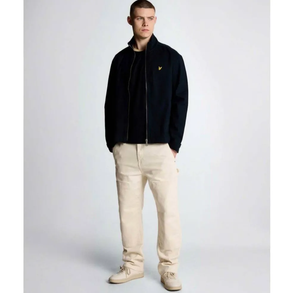 High Neck Twill Jacket