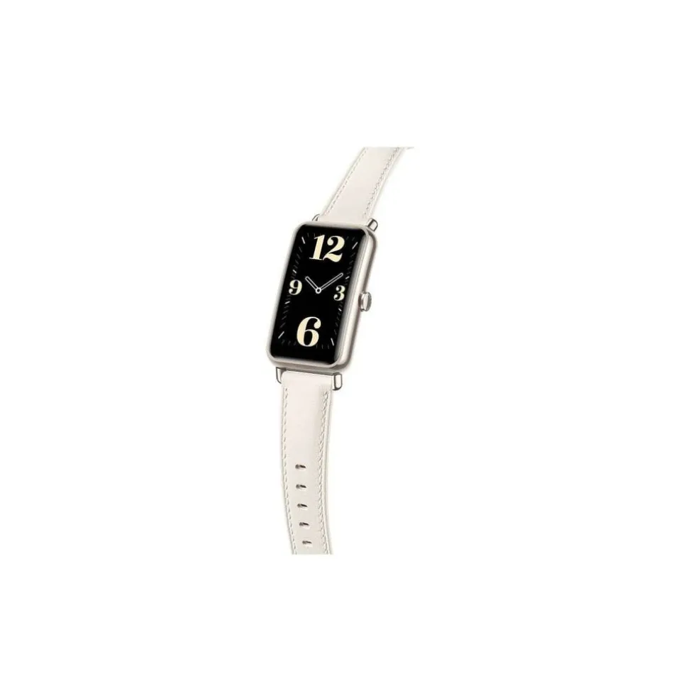 HUAWEI WATCH FIT mini GoldFrosty White Strap