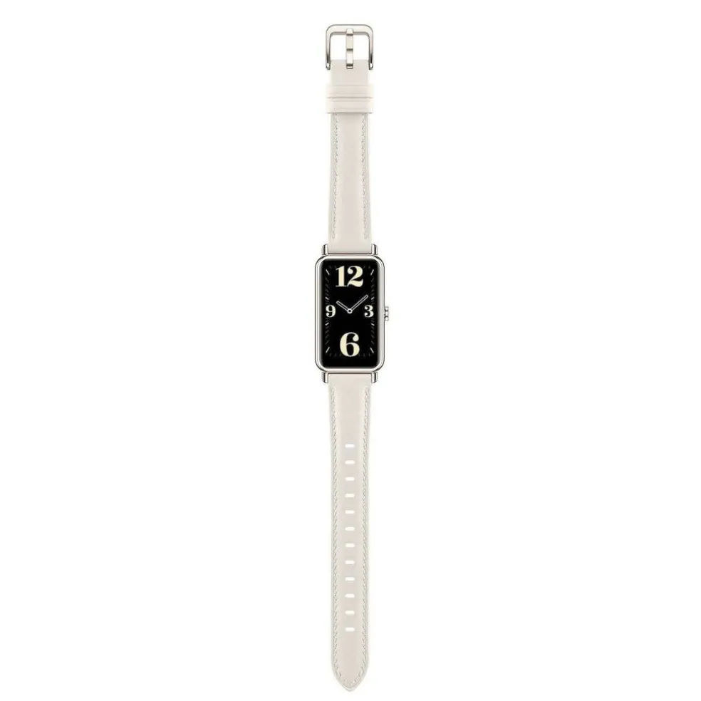 HUAWEI WATCH FIT mini GoldFrosty White Strap