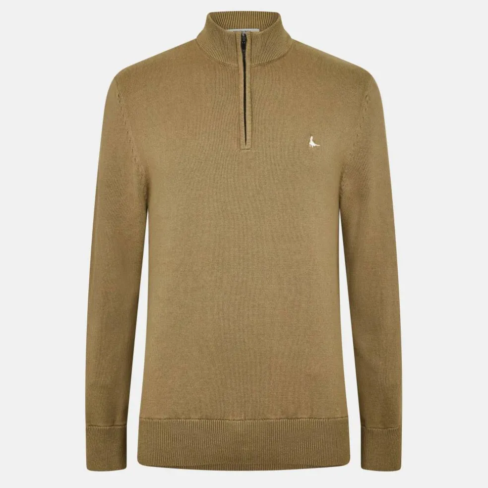 Jack Funnel Neck Half Zip Jumper Men