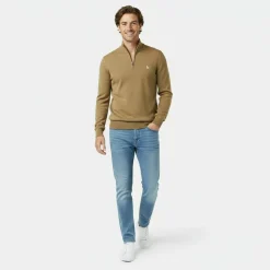 Jack Funnel Neck Half Zip Jumper Men
