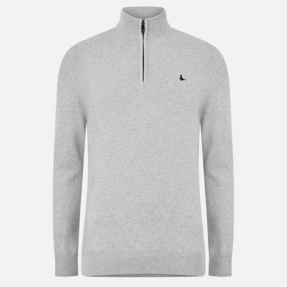 Jack Funnel Neck Half Zip Jumper Men