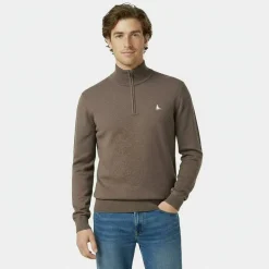 Jack Funnel Neck Half Zip Jumper Men