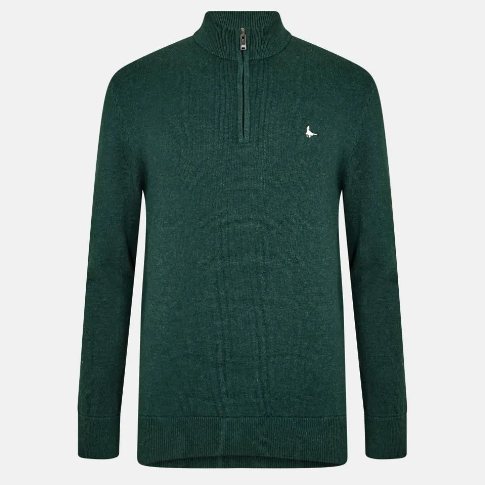 Jack Funnel Neck Half Zip Jumper Men