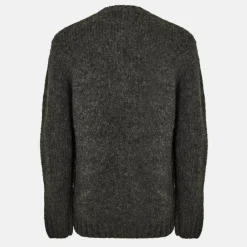 Jumper Drop Shoulder Long Sleeve Knitted Pullover Sweater Tops