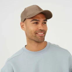 Khaki Cotton Cord Baseball Cap