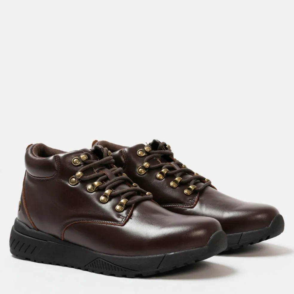 Leather Casual Chukka Boots Mens