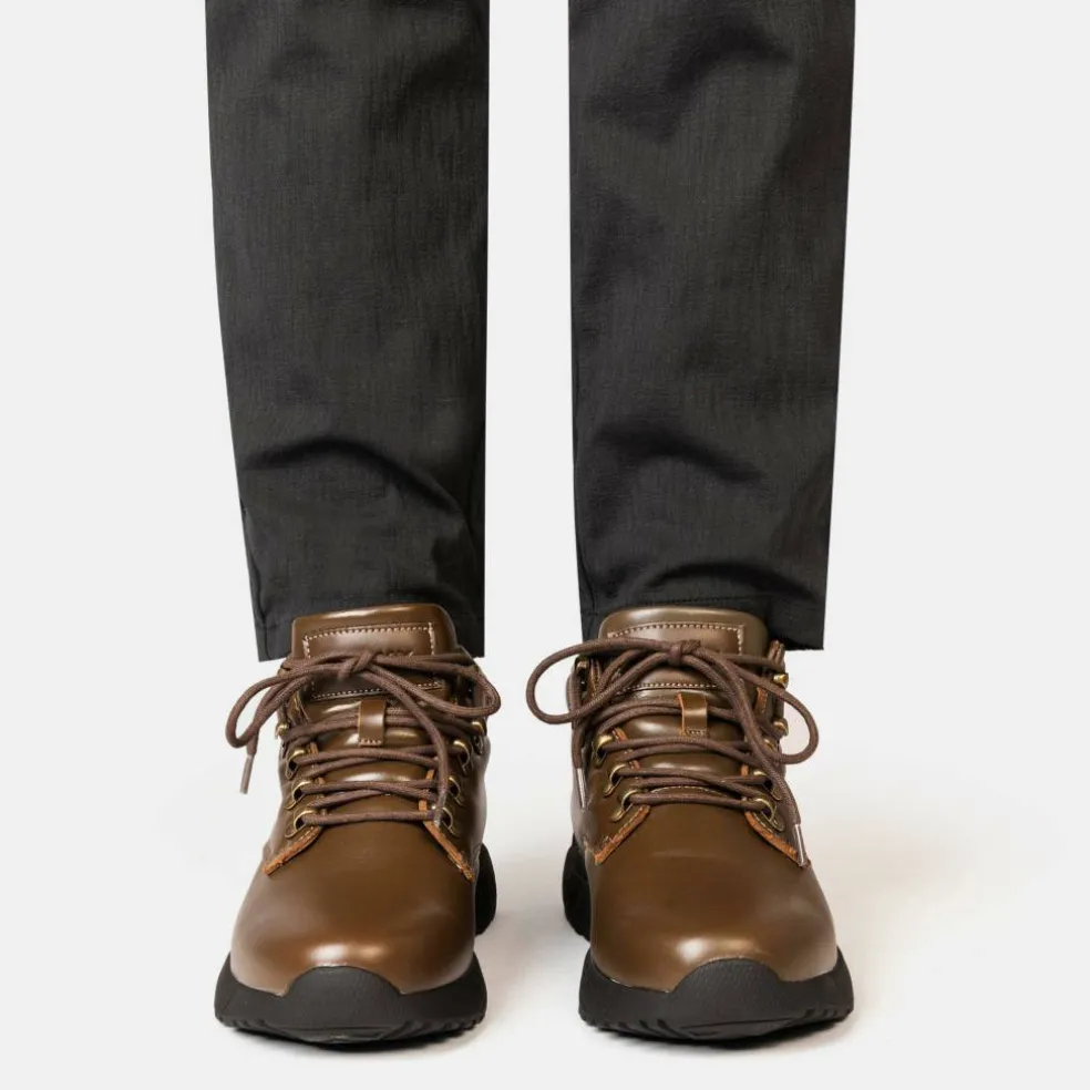 Leather Casual Chukka Boots Mens