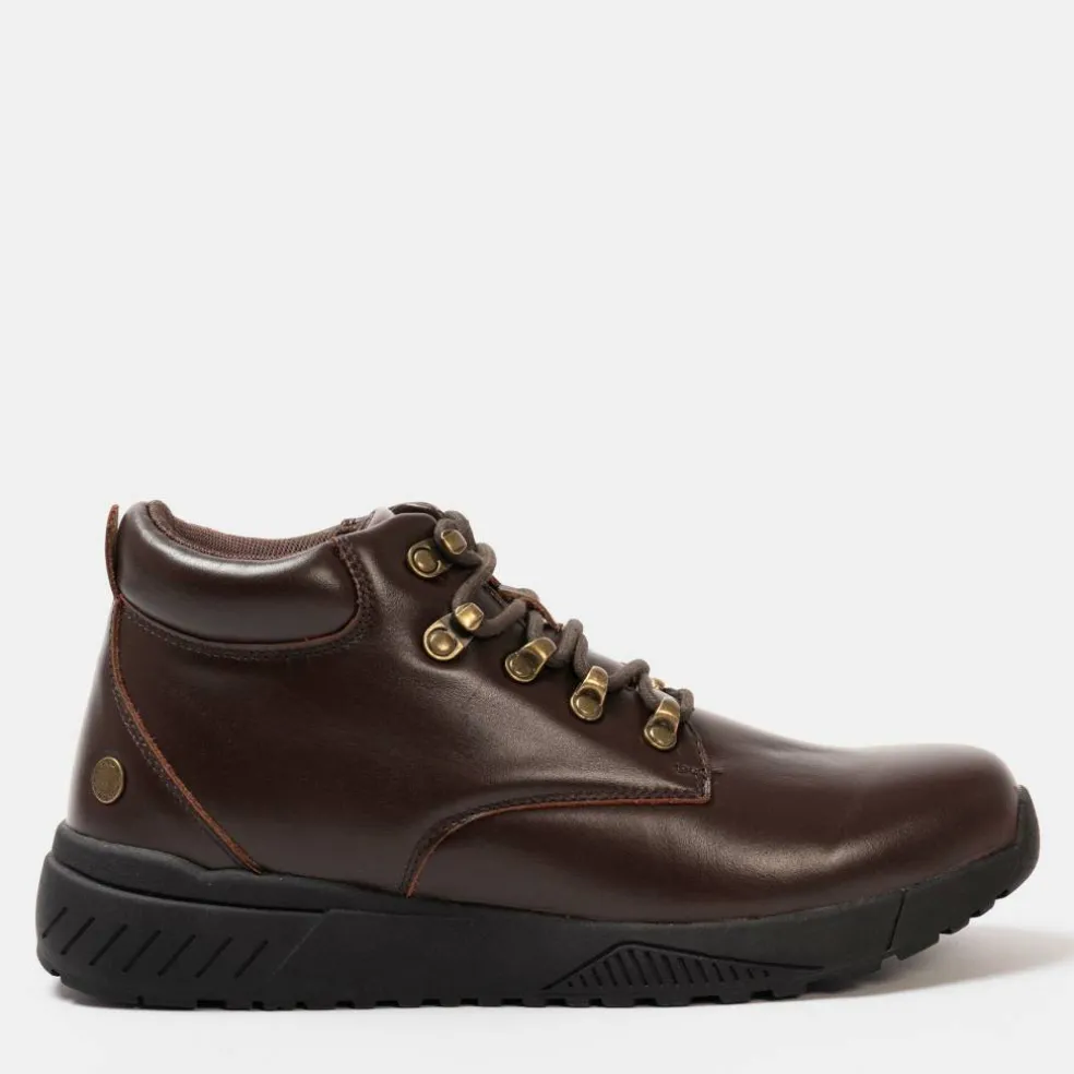 Leather Casual Chukka Boots Mens