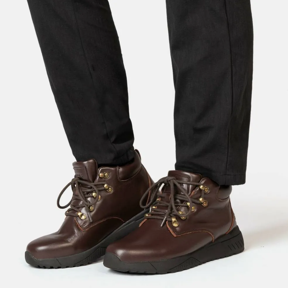Leather Casual Chukka Boots Mens