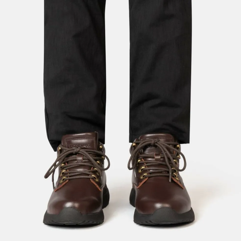 Leather Casual Chukka Boots Mens