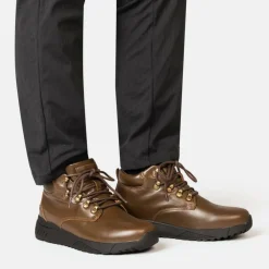 Leather Casual Chukka Boots Mens
