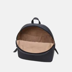 Leather Zip Backpack