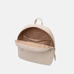Leather Zip Backpack