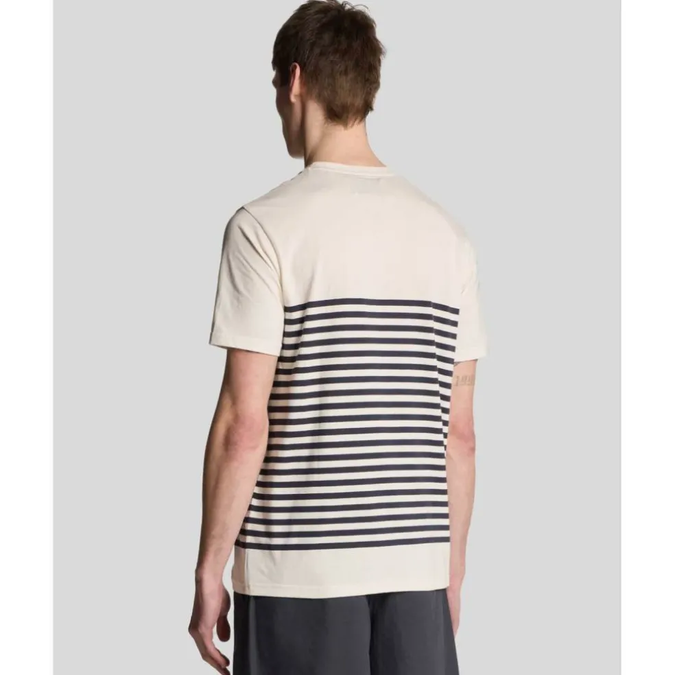 Linen Blend Breton Stripe T-Shirt