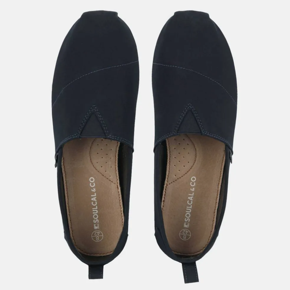 Long Beach Canvas Slip Ons Mens