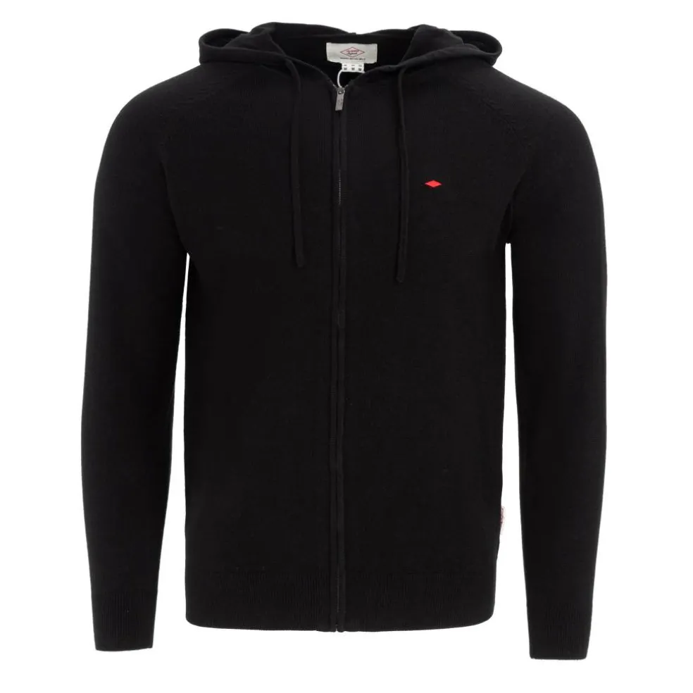 Long Sleeve Zip Thru Hoodie