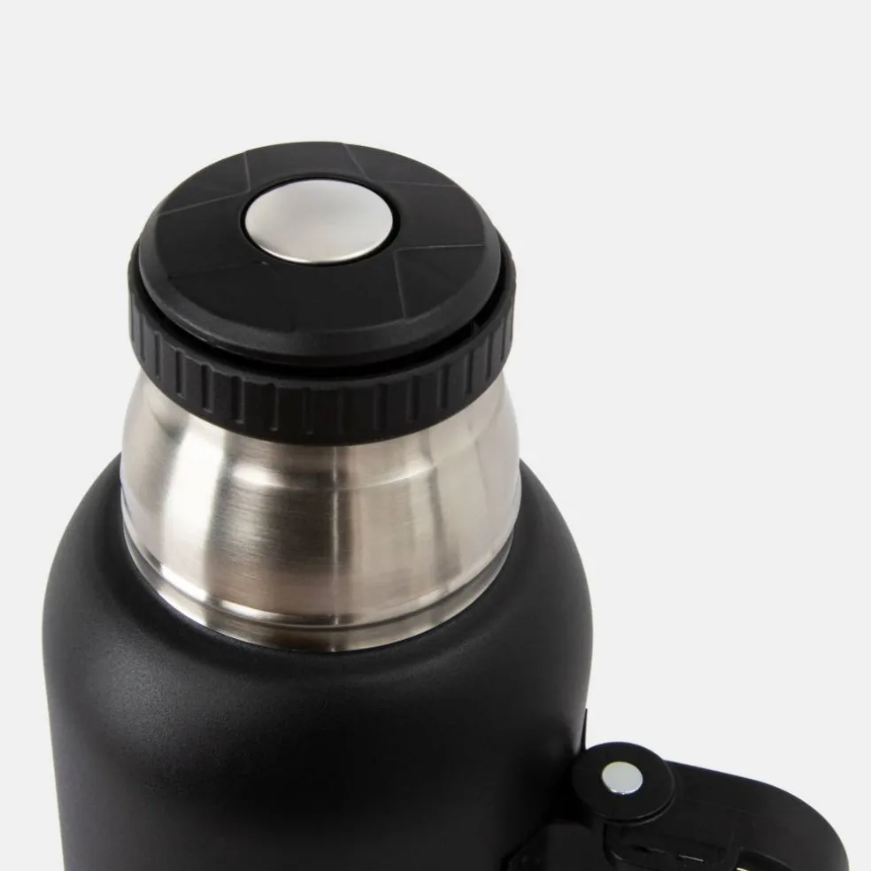 1L Stainless Steel Flask with Handle