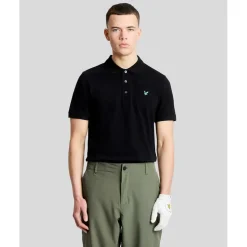 Lyle & Scott Golf Green Eagle Polo Shirt