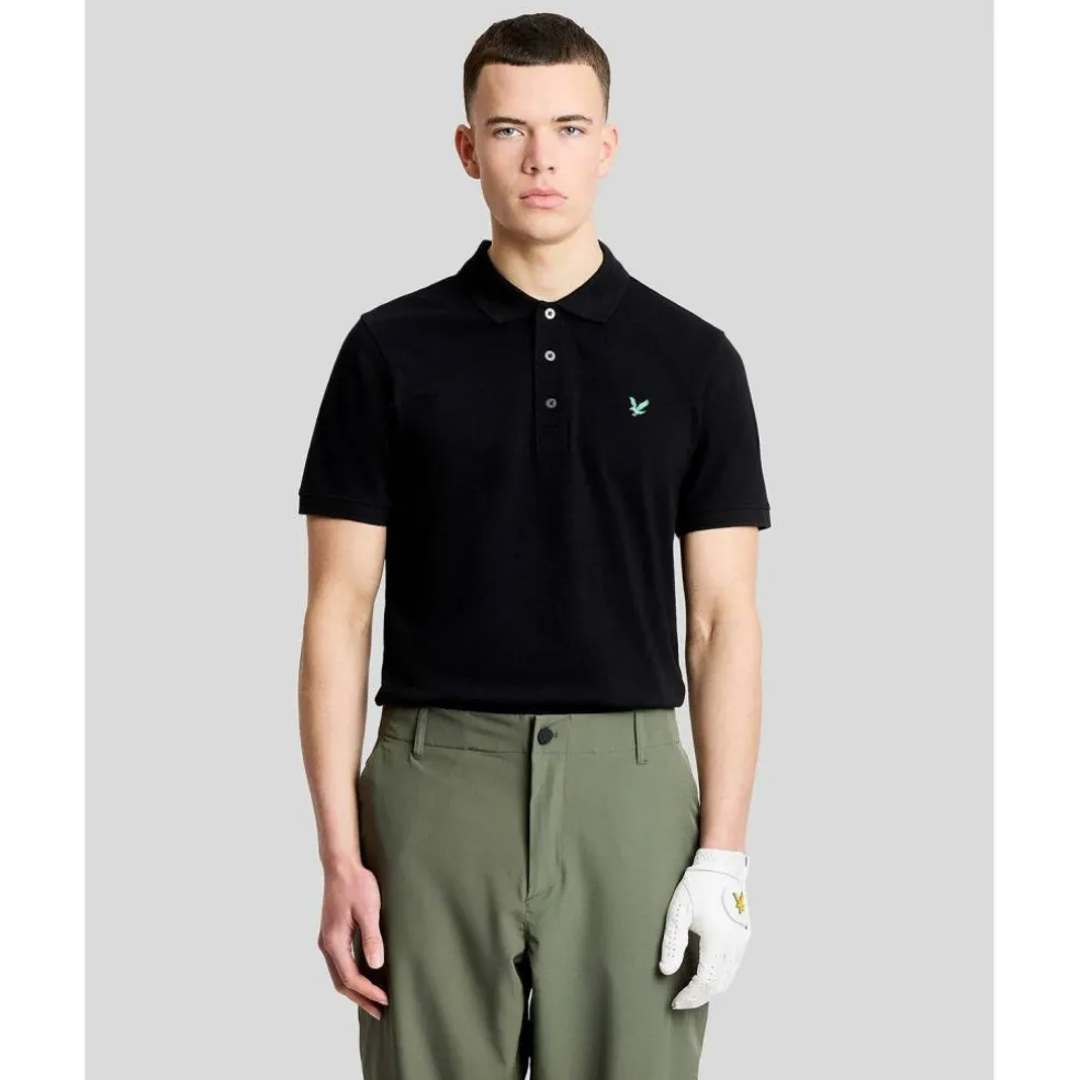 Lyle & Scott Golf Green Eagle Polo Shirt
