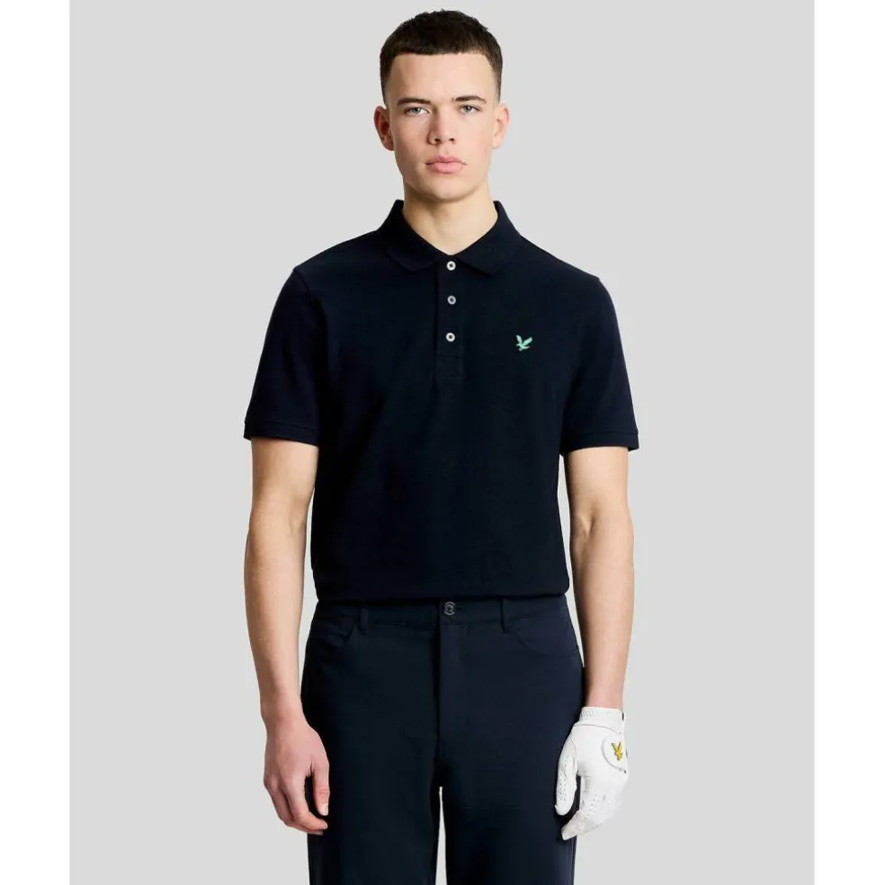 Lyle & Scott Golf Green Eagle Polo Shirt