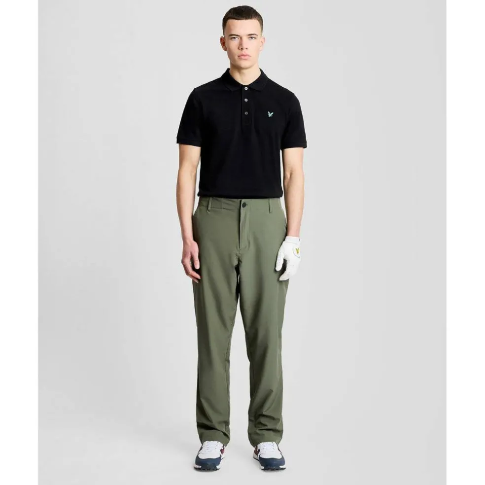 Lyle & Scott Golf Green Eagle Polo Shirt