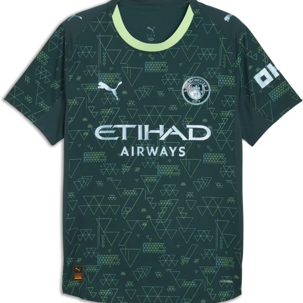 Manchester City Authentic Fourth Shirt 2025 2026 Mens